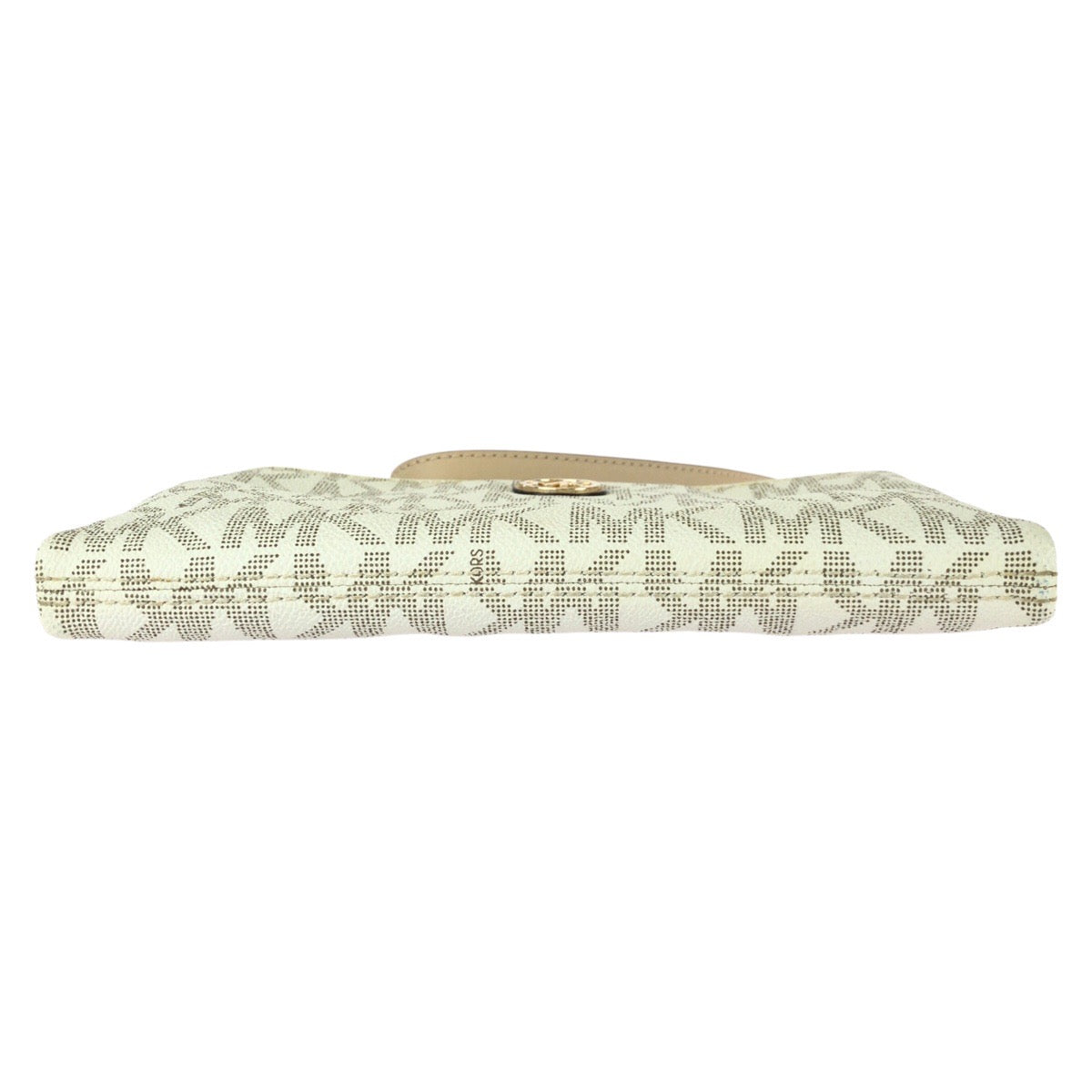 25985
Michael Kors マイケルコース JET SET ITEM MKロゴ ホワイト ゴールド金具 PVC 35T6GFTC7B ショルダーバッグ レディース ABP9
