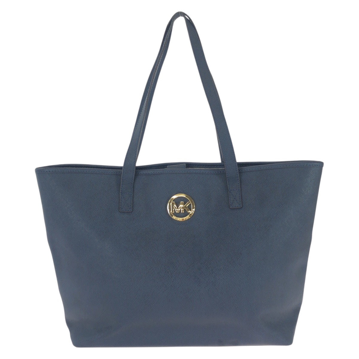 25986
Michael Kors マイケルコース JET SET TRAVEL ネイビー ゴールド金具 レザー 35S3GTVT2T トートバッグ ショルダーバッグ レディース AB3