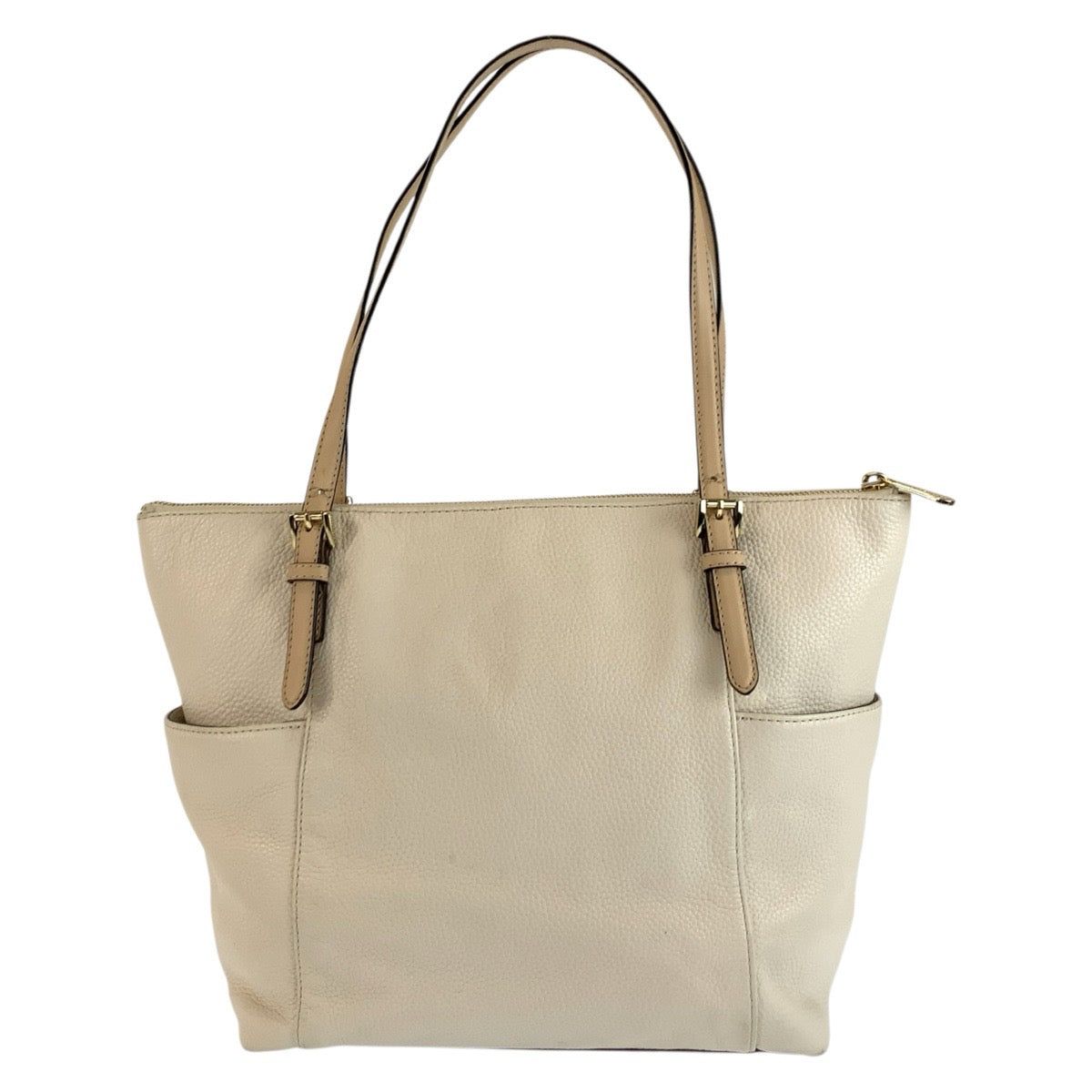 25987
Michael Kors マイケルコース ベージュ ゴールド金具 レザー 35T2GTTT8L トートバッグ ショルダーバッグ レディース ABP8