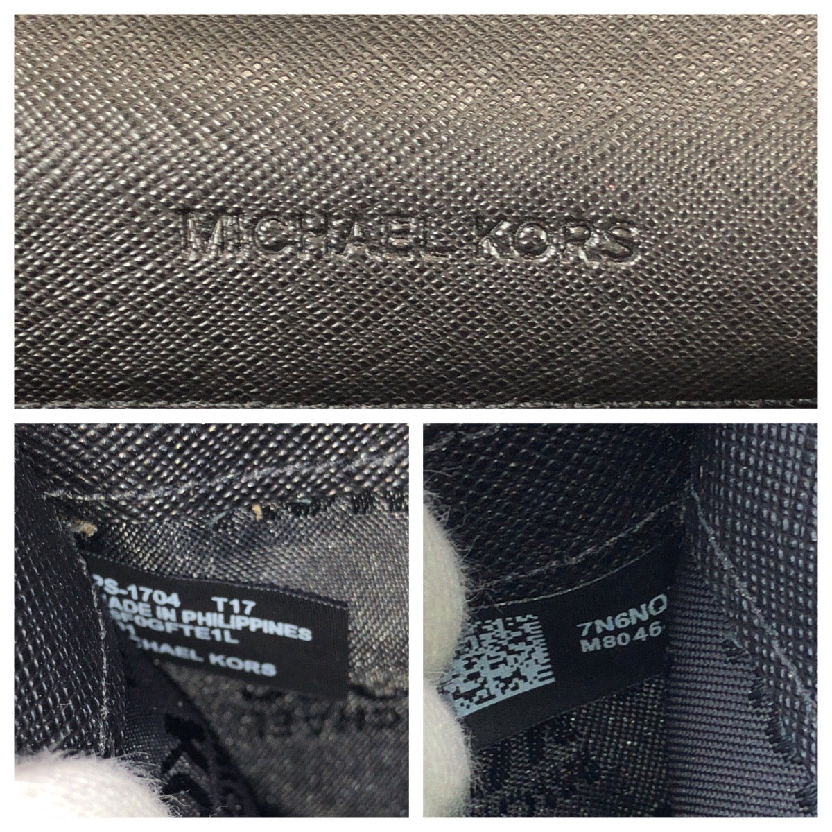 25989
Michael Kors マイケルコース FULTON MKロゴ ブラック 黒 ゴールド金具 レザー 35F0GFTE1L 長財布 ロングウォレット レディース ABP5