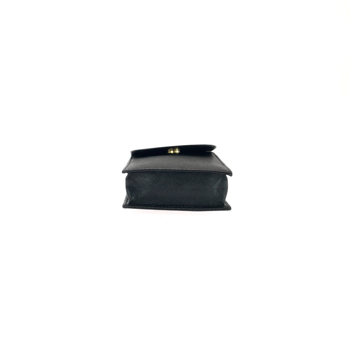 26066
YVES SAINT LAURENT イヴ サンローラン ヴィンテージ ブラック 黒 ゴールド金具 レザー シガレットケース 小物入れ 男女兼用 レディース ABP35