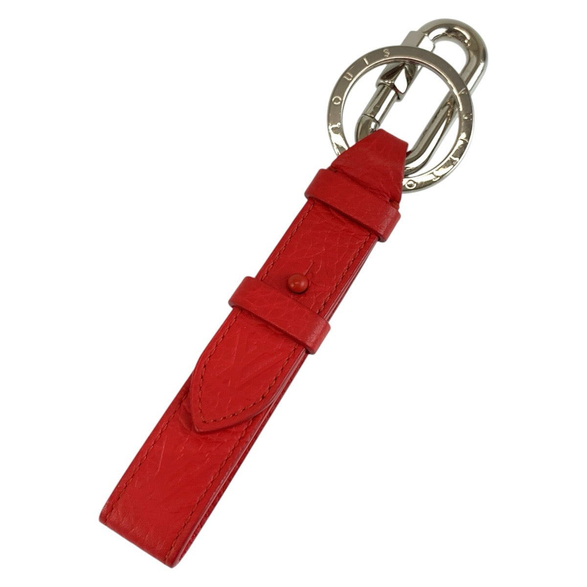 26000
LOUIS VUITTON ルイヴィトン ポルトクレ ドラゴンヌ レッド シルバー金具 レザー MP2364 キーホルダー キーリング メンズ A28