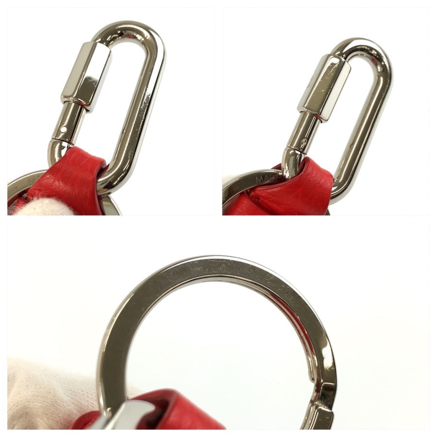 26000
LOUIS VUITTON ルイヴィトン ポルトクレ ドラゴンヌ レッド シルバー金具 レザー MP2364 キーホルダー キーリング メンズ A28
