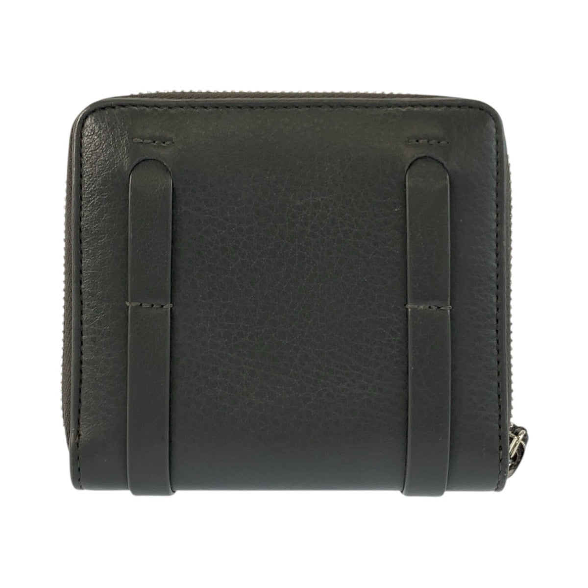 26007
BALENCIAGA バレンシアガ エブリデイ グレー シルバー金具 レザー 489801 コインケース 小銭入れ メンズ A21