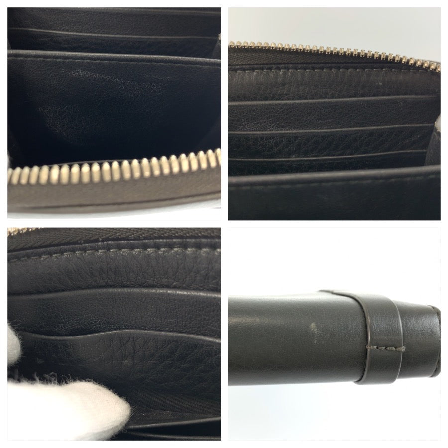 26007
BALENCIAGA バレンシアガ エブリデイ グレー シルバー金具 レザー 489801 コインケース 小銭入れ メンズ A21
