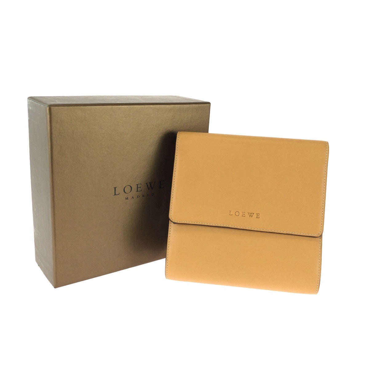 26010
LOEWE ロエベ ベージュ レザー / ビニール CDケース DVDケース メンズ SA5