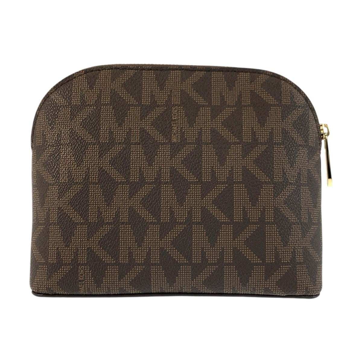 26012
Michael Kors マイケルコース MKシグネチャー 星 ブラウン ゴールド金具 PVC 35H7GIFU3M ポーチ メイクポーチ レディース A3