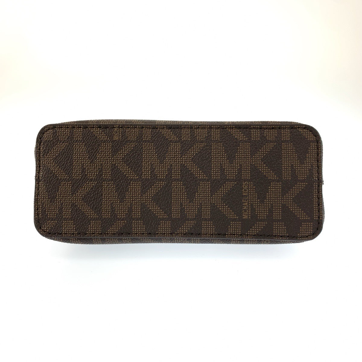 26012
Michael Kors マイケルコース MKシグネチャー 星 ブラウン ゴールド金具 PVC 35H7GIFU3M ポーチ メイクポーチ レディース A3