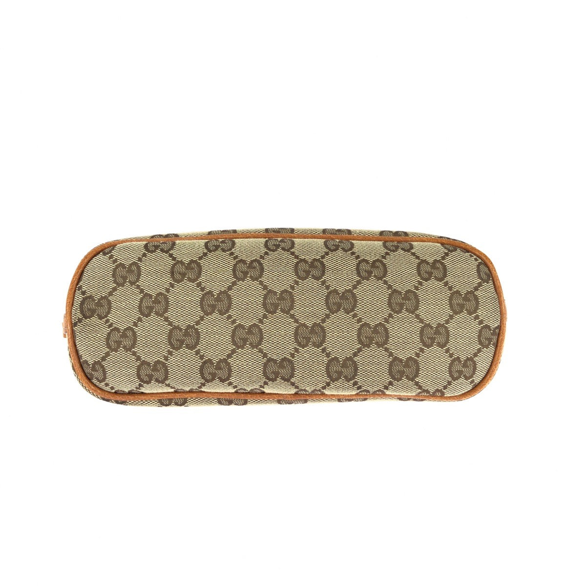 26018
GUCCI グッチ ヴィンテージ ベージュ ゴールド金具 GGキャンバス / レザー 07198 ハンドバッグ ポーチ レディース ABP35