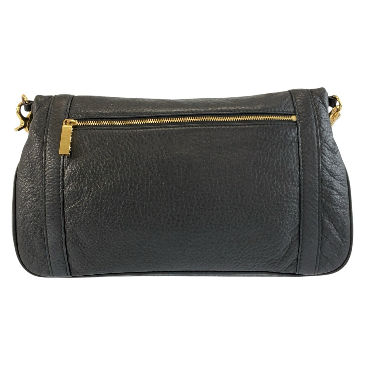26023
Tory Burch トリーバーチ アマンダ フォールドオーバー ブラック 黒 ゴールド金具 レザー ショルダーバッグ クラッチバッグ レディース AB8