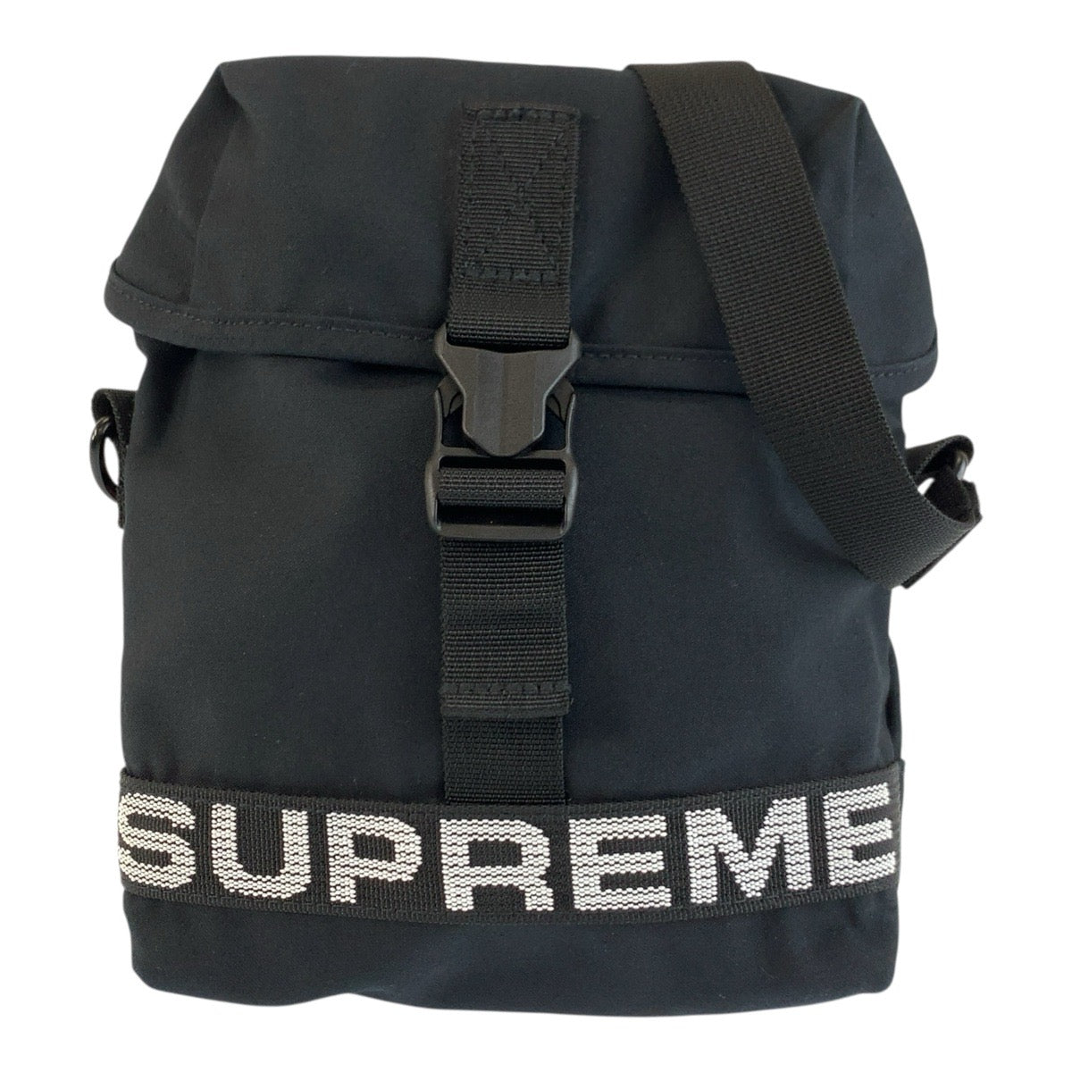 26035
Supreme シュプリーム フィールドサイドバッグ ブラック 黒 コットン / ナイロン ショルダーバッグ ポシェット 男女兼用 レディース ABP9
