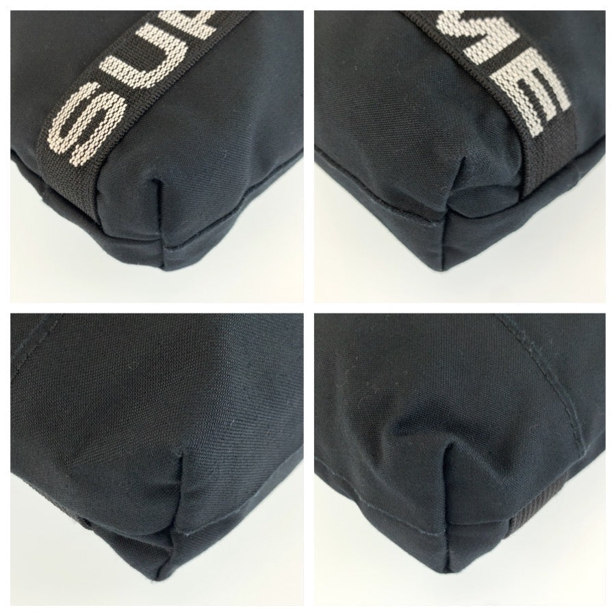 26035
Supreme シュプリーム フィールドサイドバッグ ブラック 黒 コットン / ナイロン ショルダーバッグ ポシェット 男女兼用 レディース ABP9