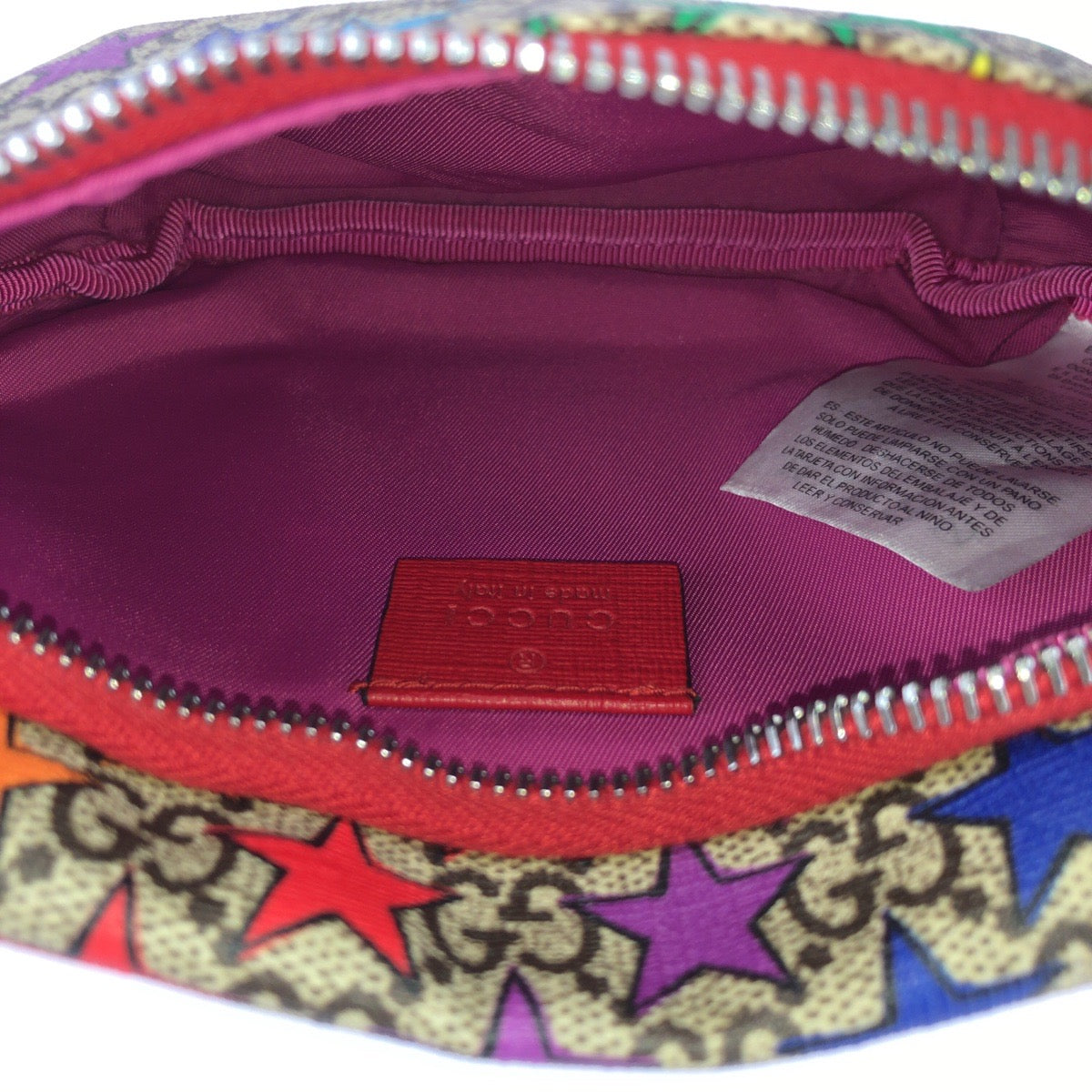 26036
GUCCI グッチ チルドレンズ キッズサイズ ベージュ マルチカラー GGスプリームキャンバス 502095 ボディバッグ ショルダーバッグ レディース A28