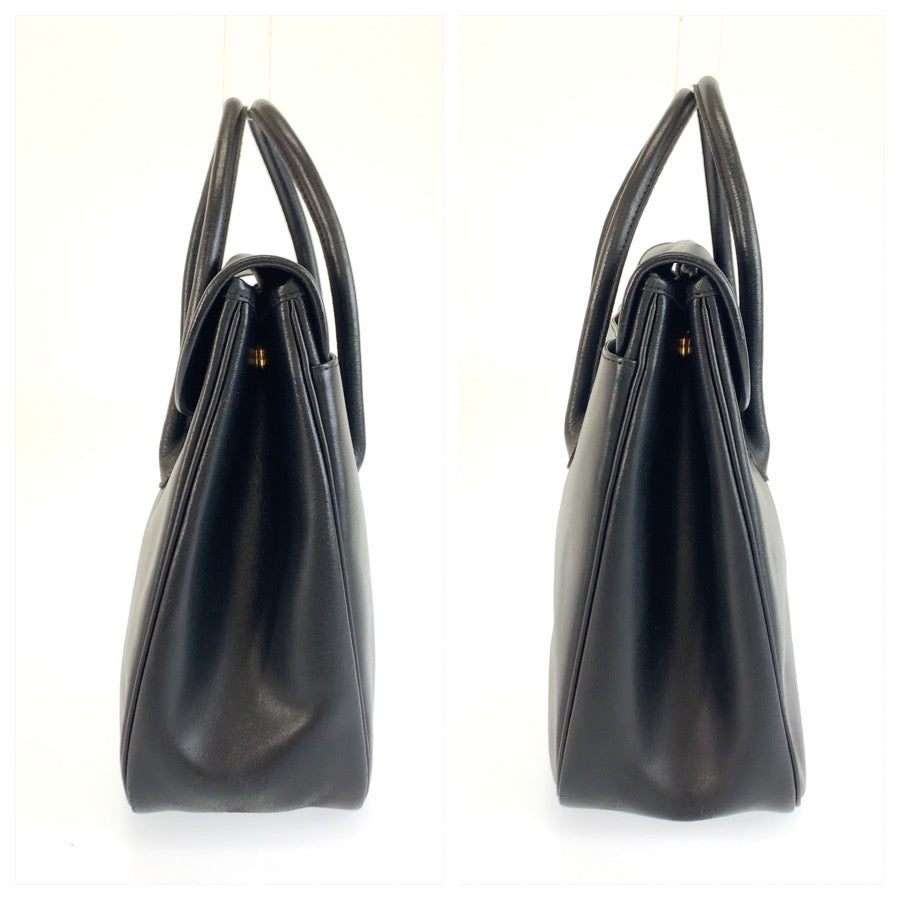 26042
Longchamp ロンシャン ロゾ ブラック 黒 ゴールド金具 レザー ハンドバッグ レディース ABP9