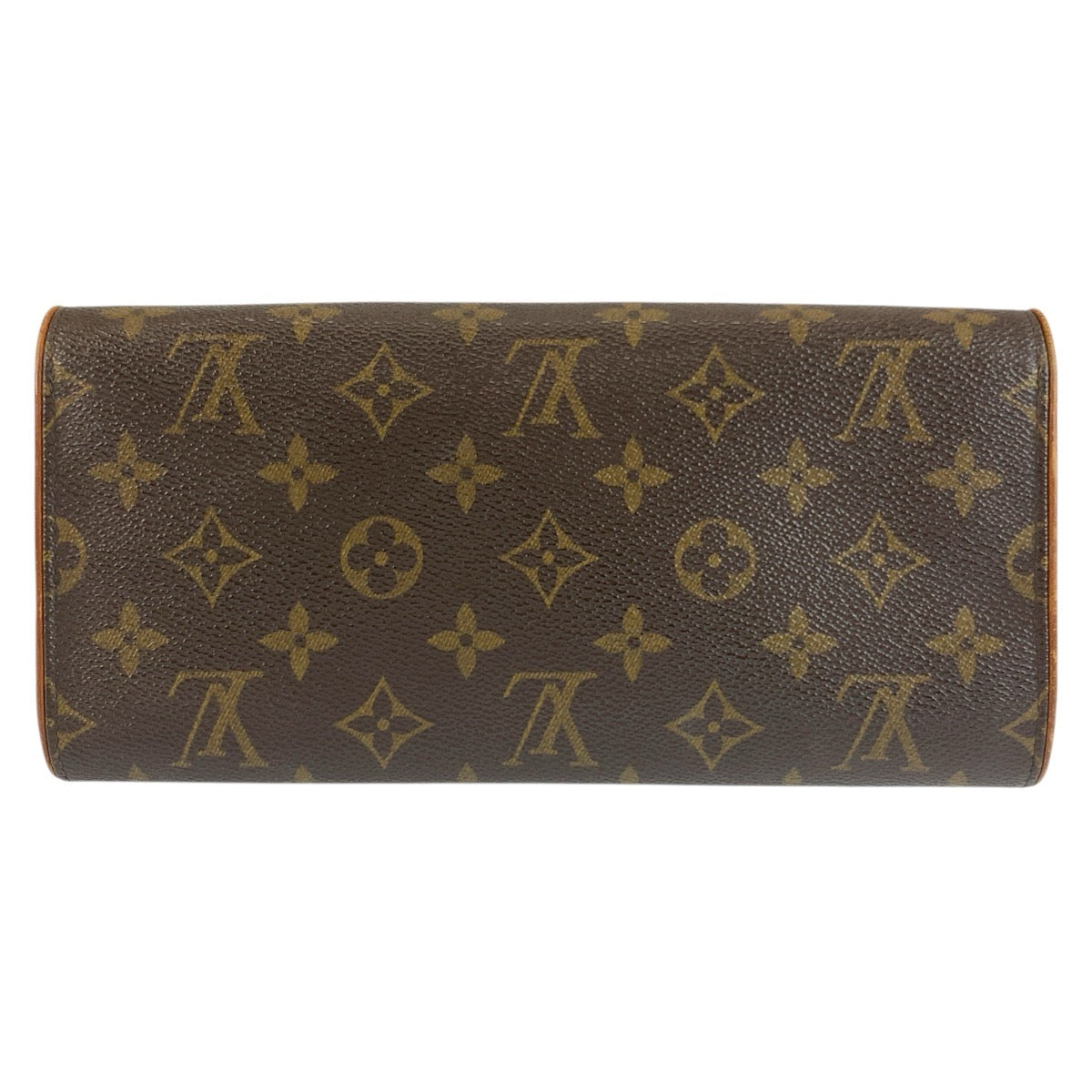 26045
LOUIS VUITTON ルイヴィトン モノグラム ポシェット ツインGM ブラウン ゴールド金具 PVC / レザー M51852 ショルダーバッグ ポシェット レディース B21