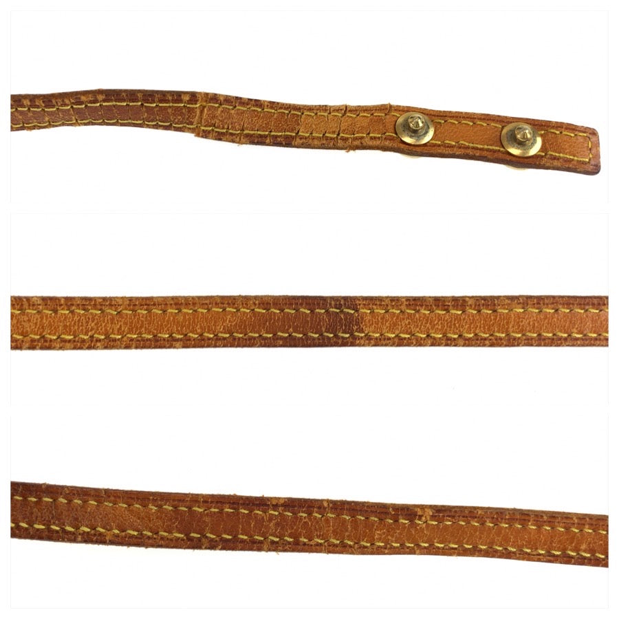 26045
LOUIS VUITTON ルイヴィトン モノグラム ポシェット ツインGM ブラウン ゴールド金具 PVC / レザー M51852 ショルダーバッグ ポシェット レディース B21