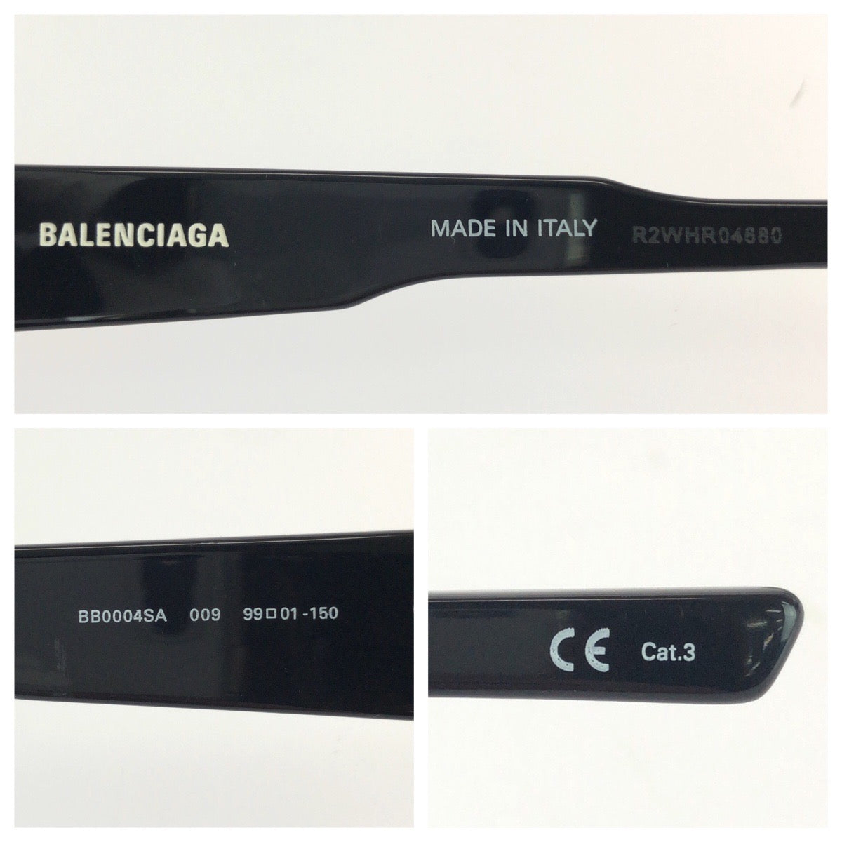 26052
BALENCIAGA バレンシアガ ブルー ブラック シルバー金具 プラスチック BB0004SA 009 サングラス 男女兼用 フォックス レディース ABP28