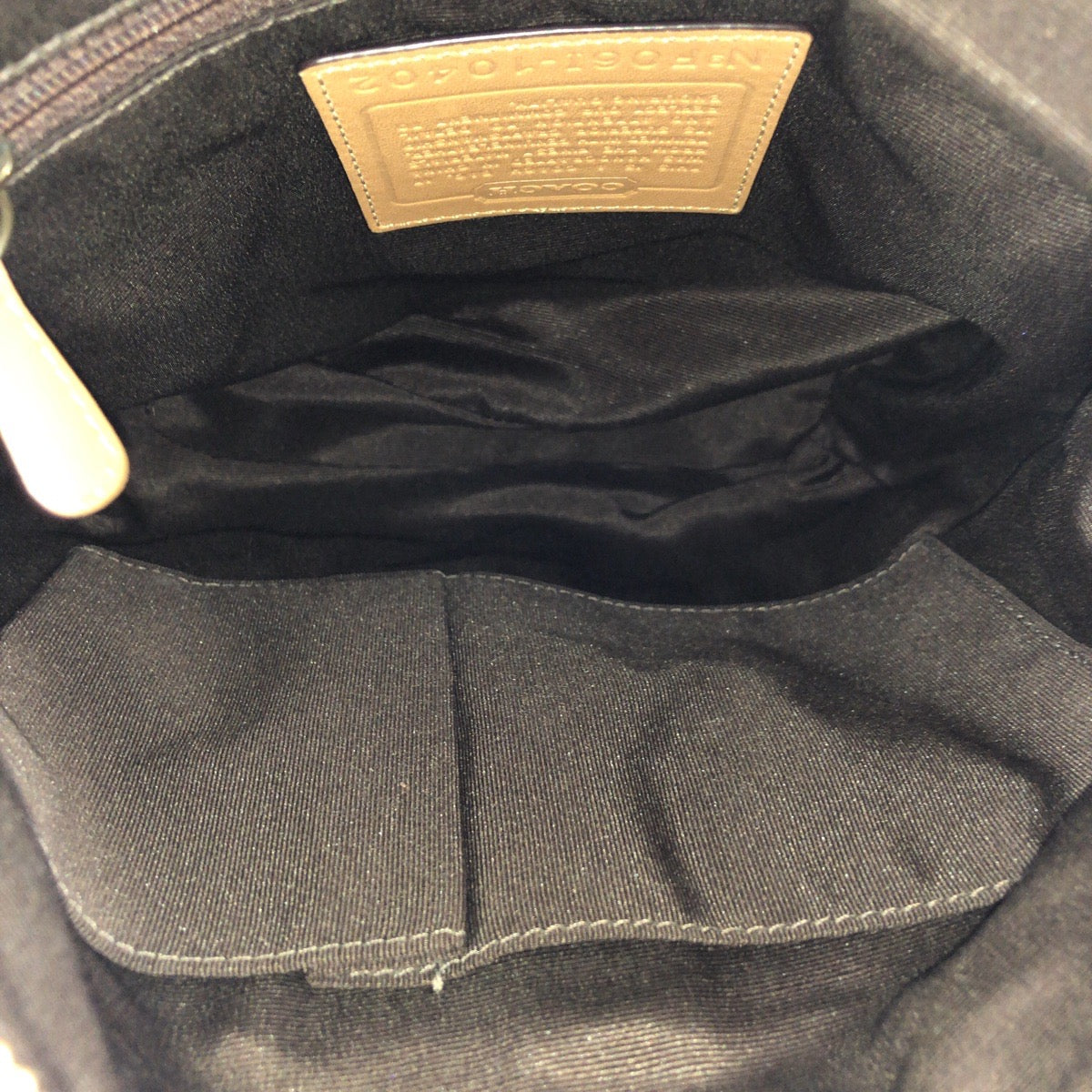 26057
COACH コーチ シグネチャー ベージュ ブラウン ゴールド金具 キャンバス / レザー 10402 ショルダーバッグ レディース ABP10