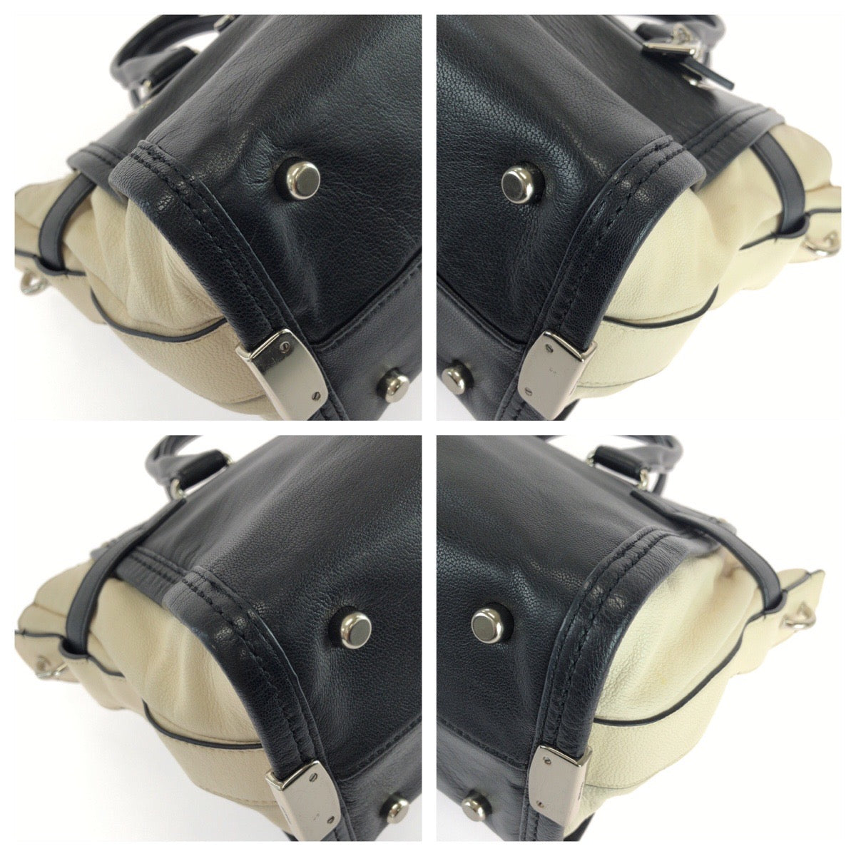 26058
COACH コーチ スワッガー 27 2way ブラック ホワイト シルバー金具 レザー 55193 ハンドバッグ ショルダーバッグ レディース ABP10