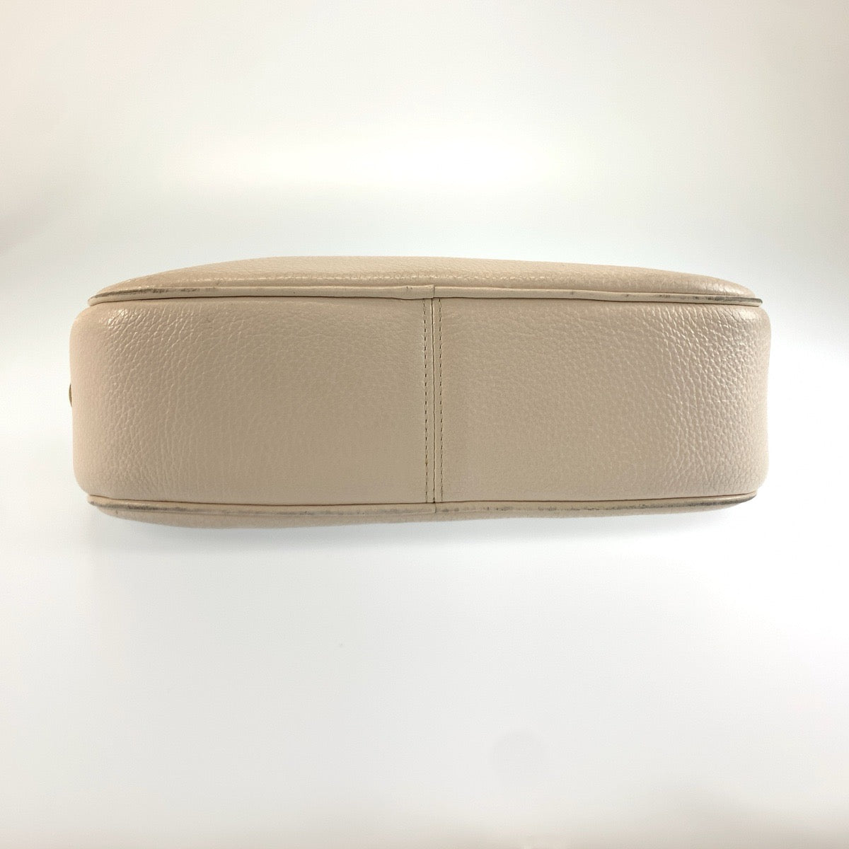 26067
COACH コーチ ホワイト クリーム ゴールド金具 レザー CA207 ショルダーバッグ メッセンジャーバッグ レディース AB3