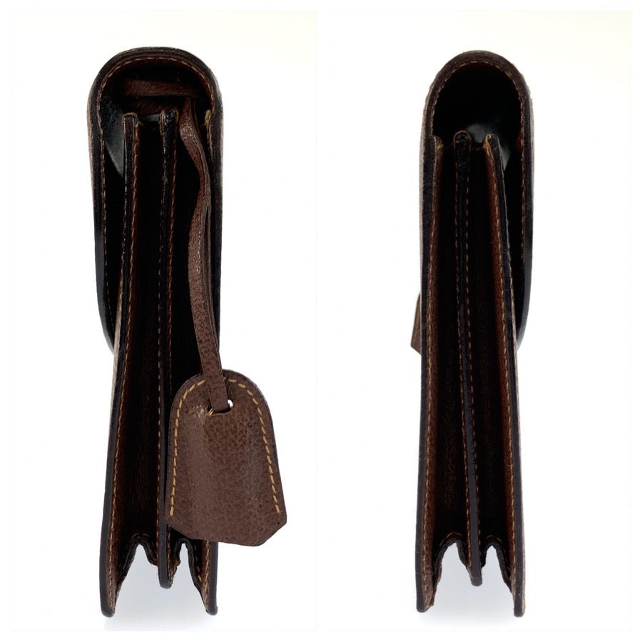 26069
GUCCI グッチ ブラウン ゴールド金具 レザー 018 122 194 クラッチバッグ セカンドバッグ メンズ ABP28