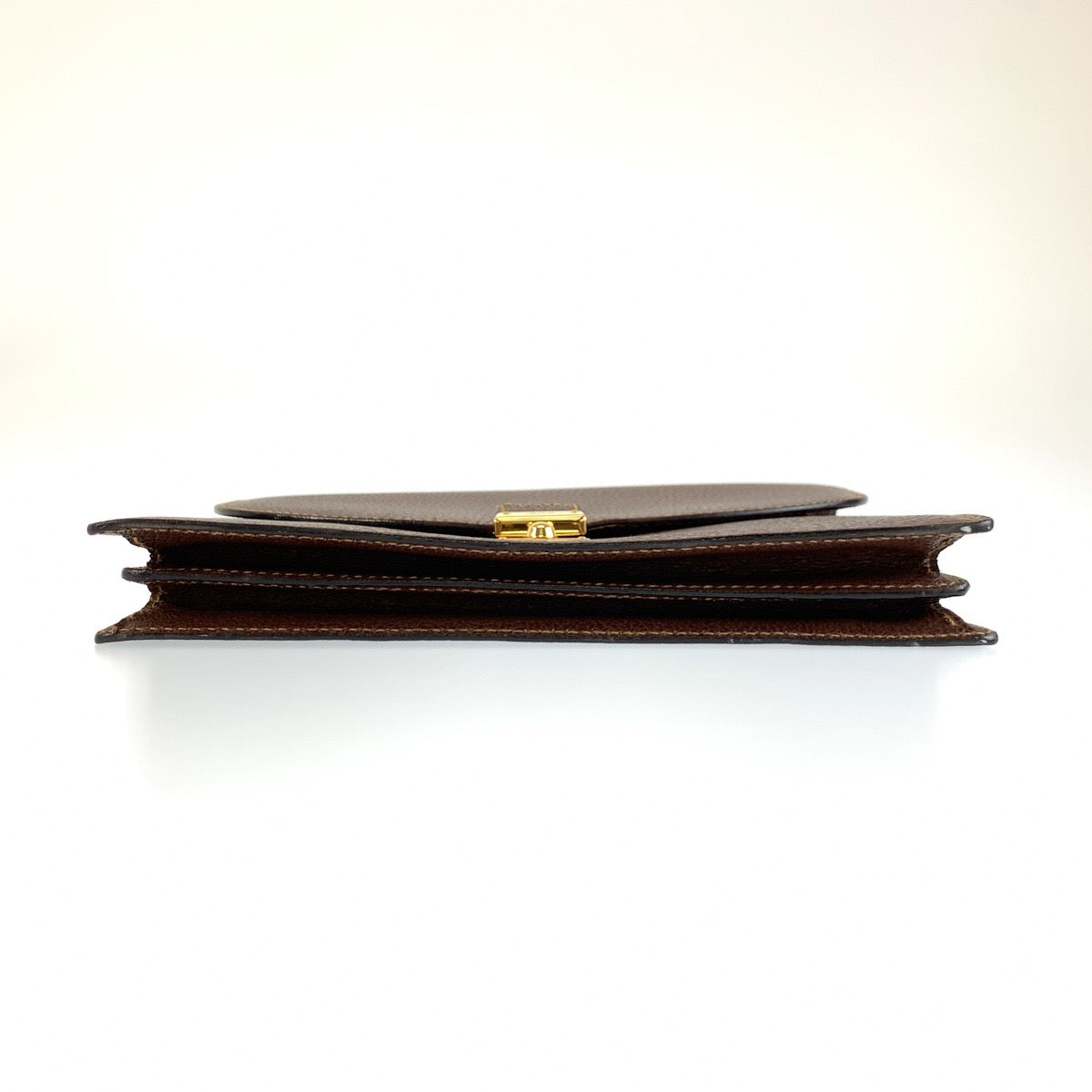 26069
GUCCI グッチ ブラウン ゴールド金具 レザー 018 122 194 クラッチバッグ セカンドバッグ メンズ ABP28