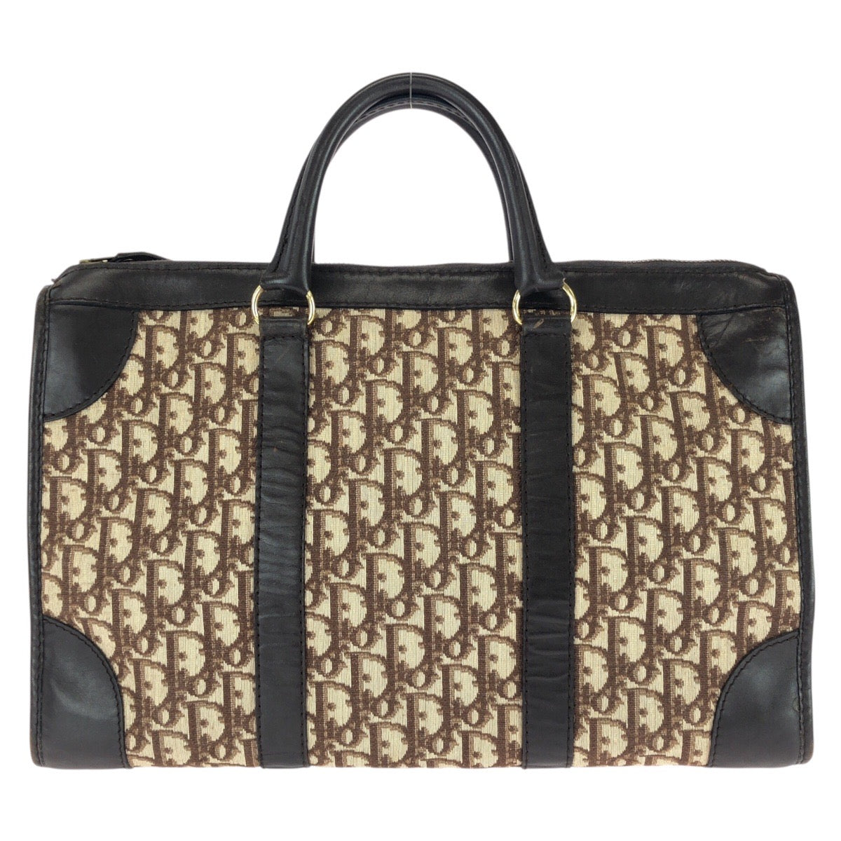 26071
Dior ディオール ヴィンテージ トロッター ブラウン ゴールド金具 キャンバス / レザー ハンドバッグ ボストンバッグ ビジネスバッグ 男女兼用 レディース AB42