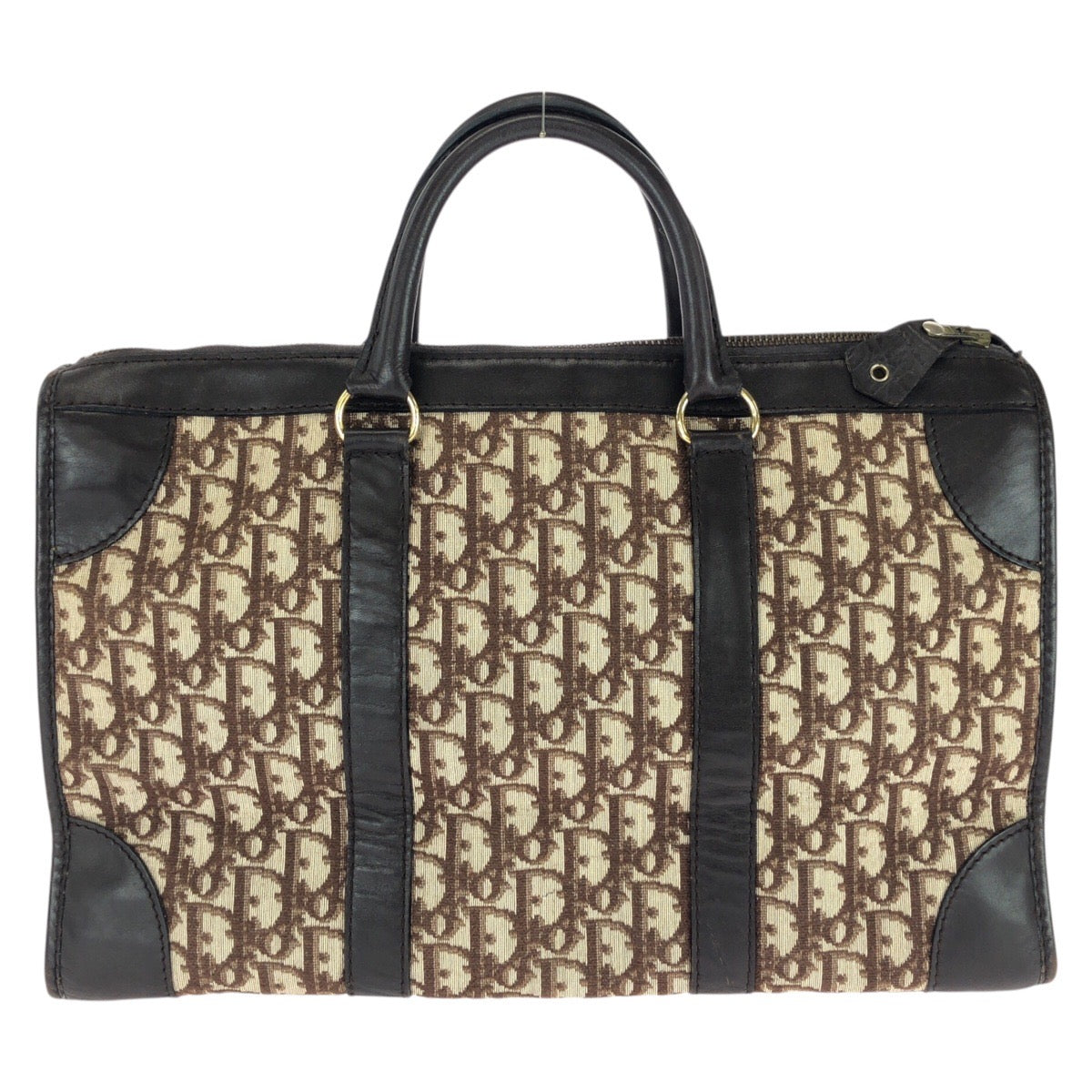 26071
Dior ディオール ヴィンテージ トロッター ブラウン ゴールド金具 キャンバス / レザー ハンドバッグ ボストンバッグ ビジネスバッグ 男女兼用 レディース AB42