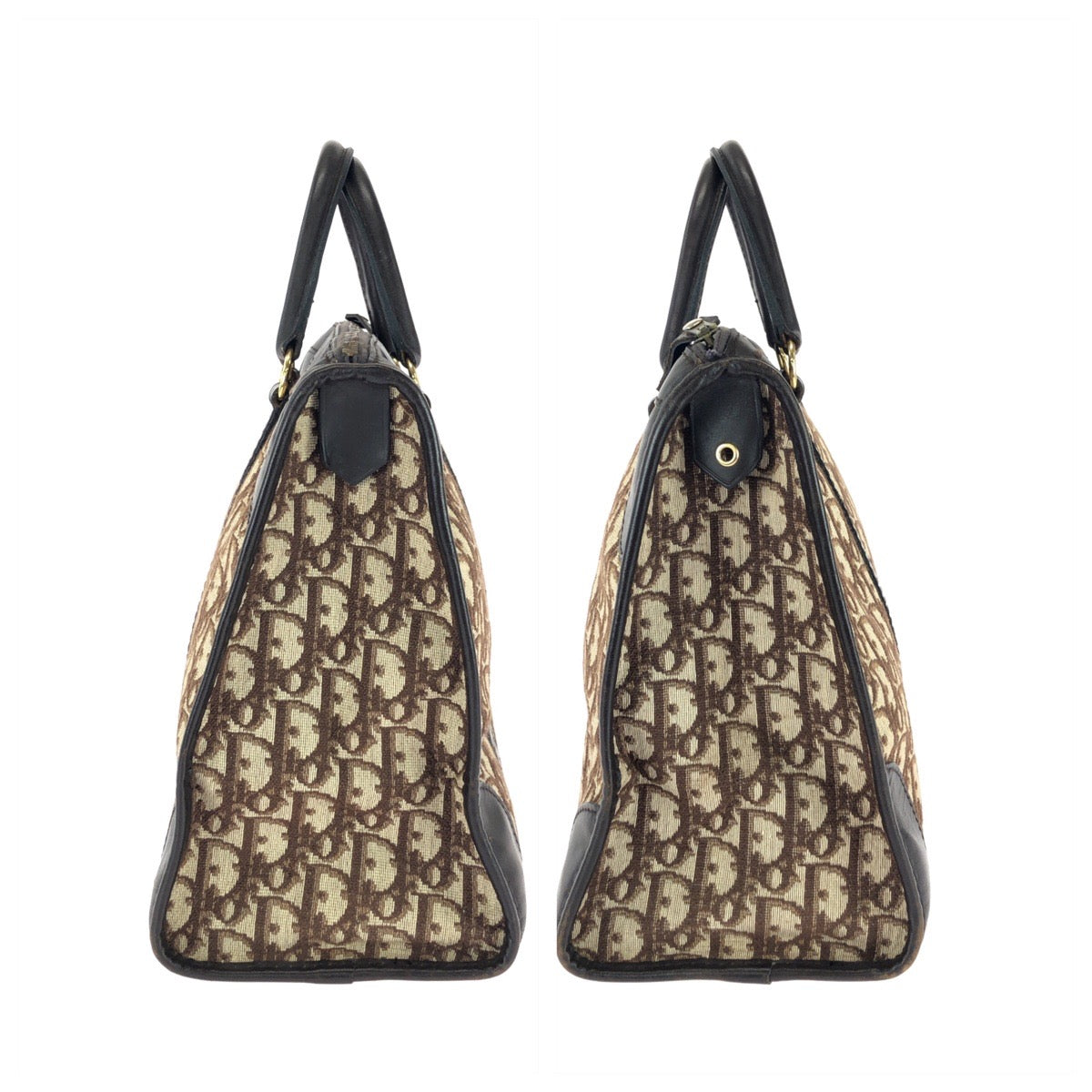 26071
Dior ディオール ヴィンテージ トロッター ブラウン ゴールド金具 キャンバス / レザー ハンドバッグ ボストンバッグ ビジネスバッグ 男女兼用 レディース AB42