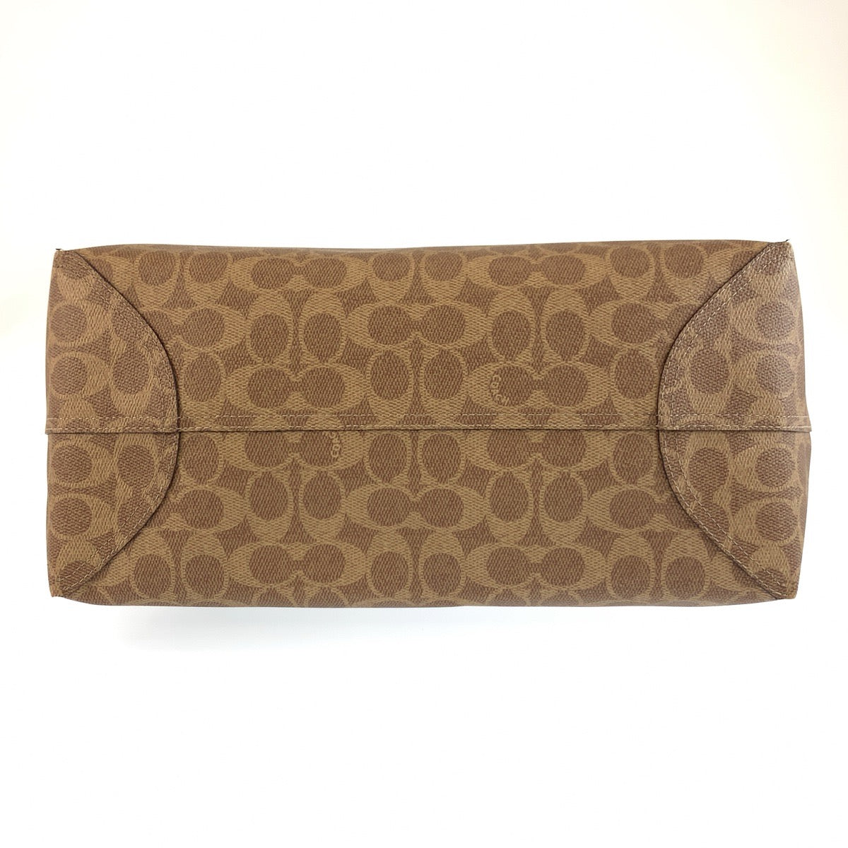 26073
COACH コーチ シグネチャー ブラウン ゴールド金具 PVC A2544 トートバッグ ショルダーバッグ レディース SA16