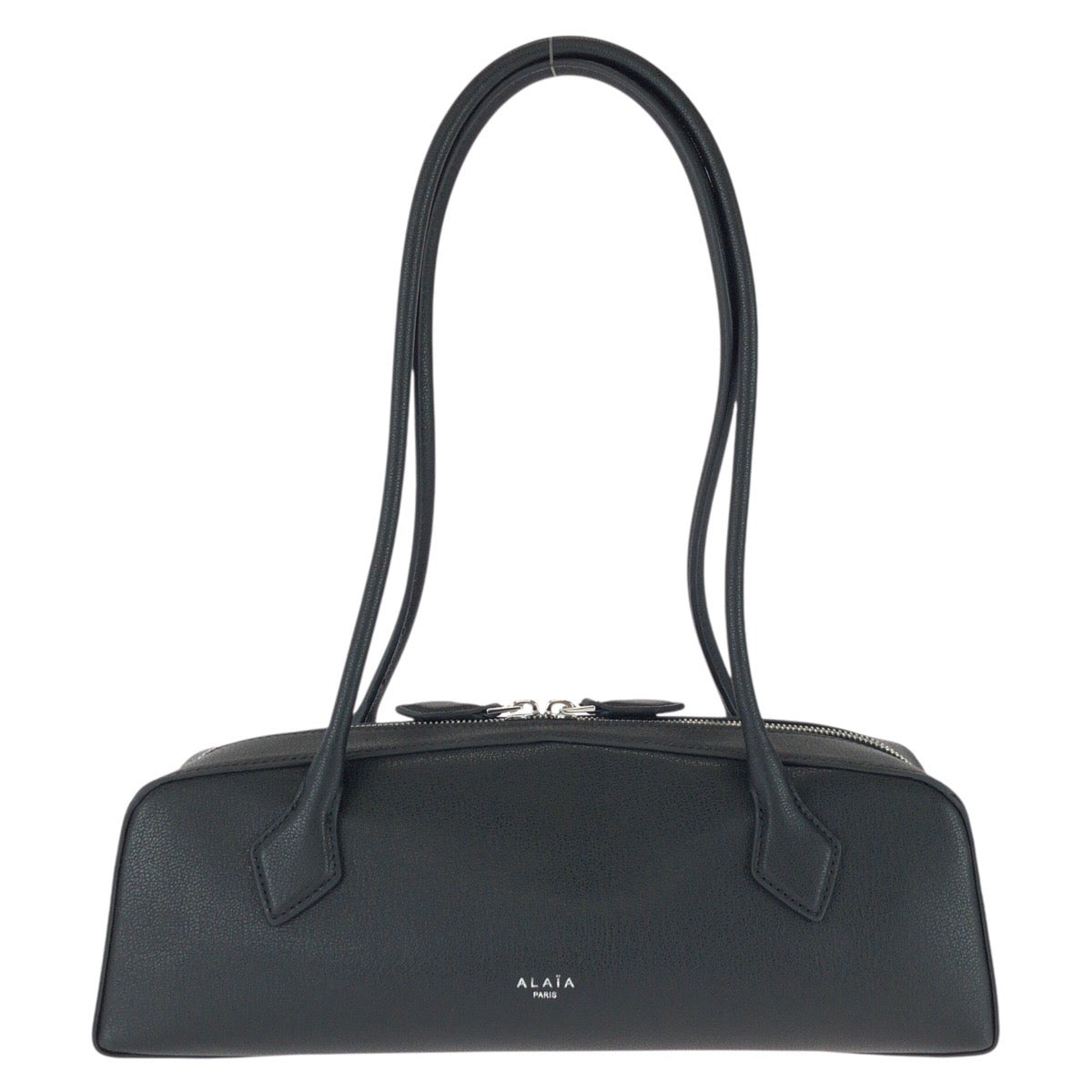 26085
アライア Alaia ル テッケル ブラック 黒 シルバー金具 レザー AA1S06033 ショルダーバッグ レディース SA170000