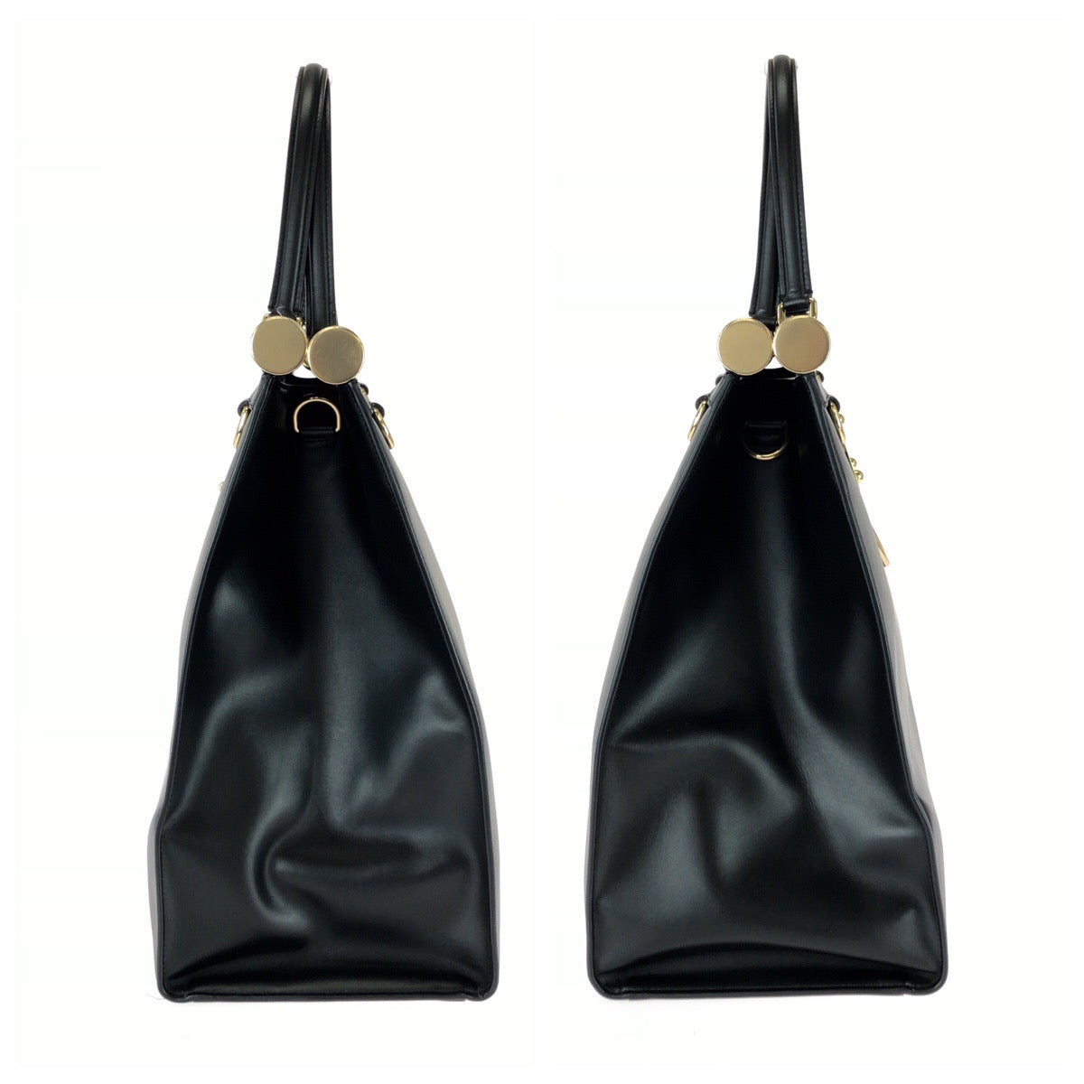 26086
DOLCE&GABBANA ドルチェアンドガッバーナ シシリー 2way ブラック 黒 ゴールド金具 レザー トートバッグ ビジネスバッグ ショルダーバッグ メンズ SA170000