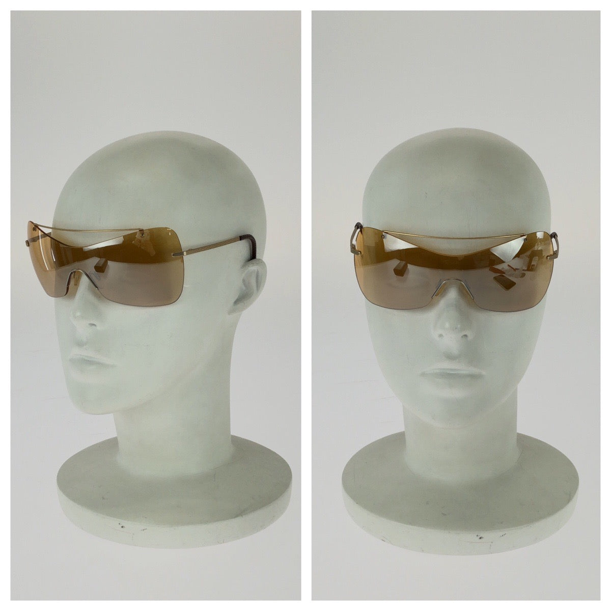 26090
VERSACE ヴェルサーチ シールド オレンジ ゴールド金具 メタル / プラスチック Versace S83P 13M 251 サングラス 男女兼用 バタフライ レディース AB9