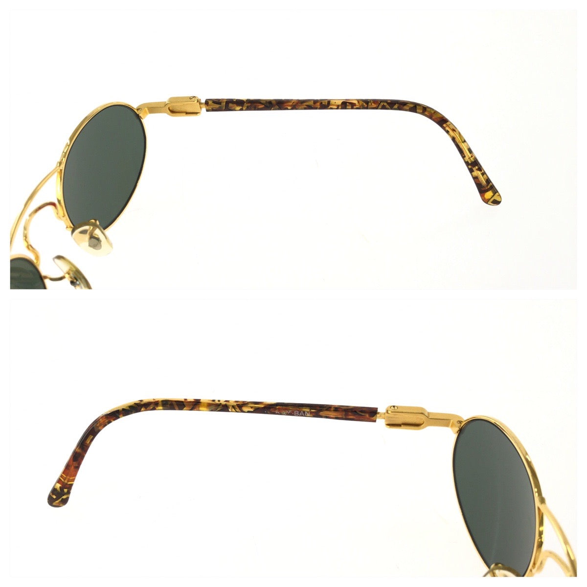 26091
Ray-Ban レイバン ヴィンテージ ボシュロム ハバナ ブラウン ゴールド金具 メタル / プラスチック W2008 サングラス 男女兼用 オーバル メンズ ABP23