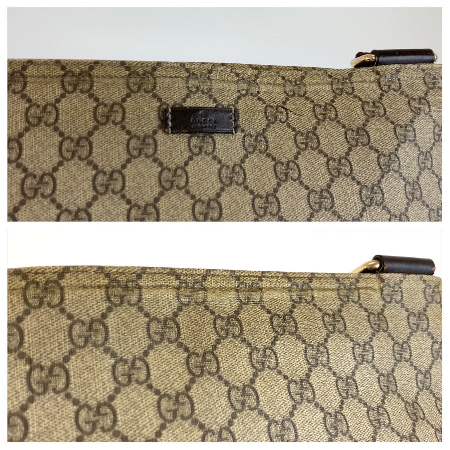 26094
GUCCI グッチ ベージュ ブラウン GGスプリームキャンバス 201446 ショルダーバッグ メッセンジャーバッグ レディース ABP37