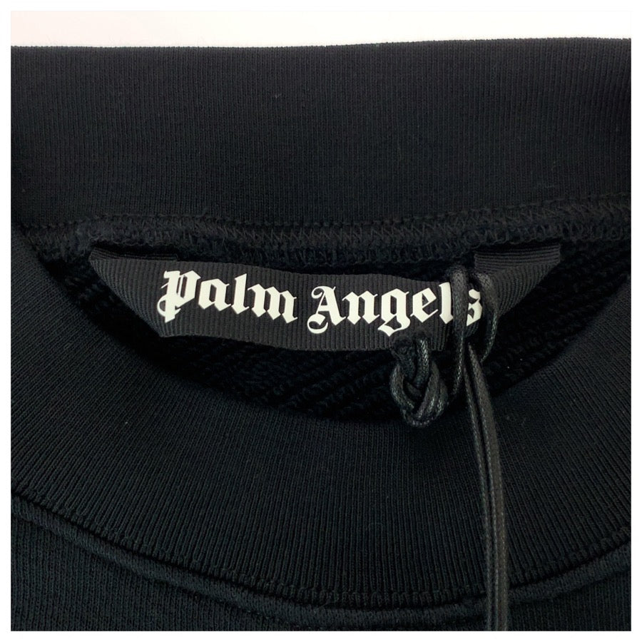 26105
Palm Angels パームエンジェルス I LOVE PA サイズL ブラック ホワイト コットン PMBA026S23FLE002 スウェット トレーナー メンズ N