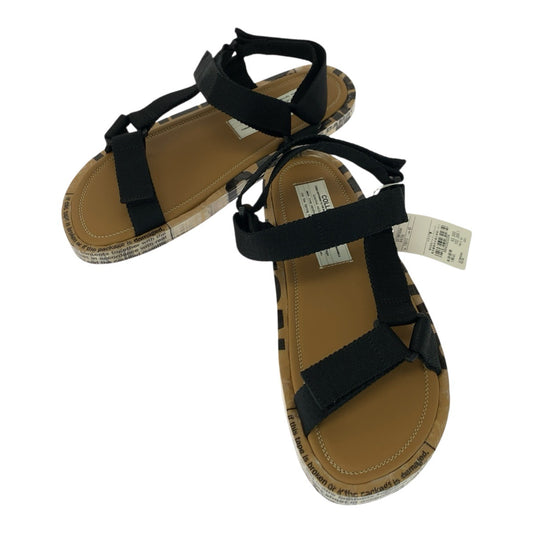 26108
Maison Margiela メゾン マルジェラ サイズ42 ブラウン ブラック ナイロン / レザー / ラバー S57WP0094 サンダル トラップサンダル メンズ N