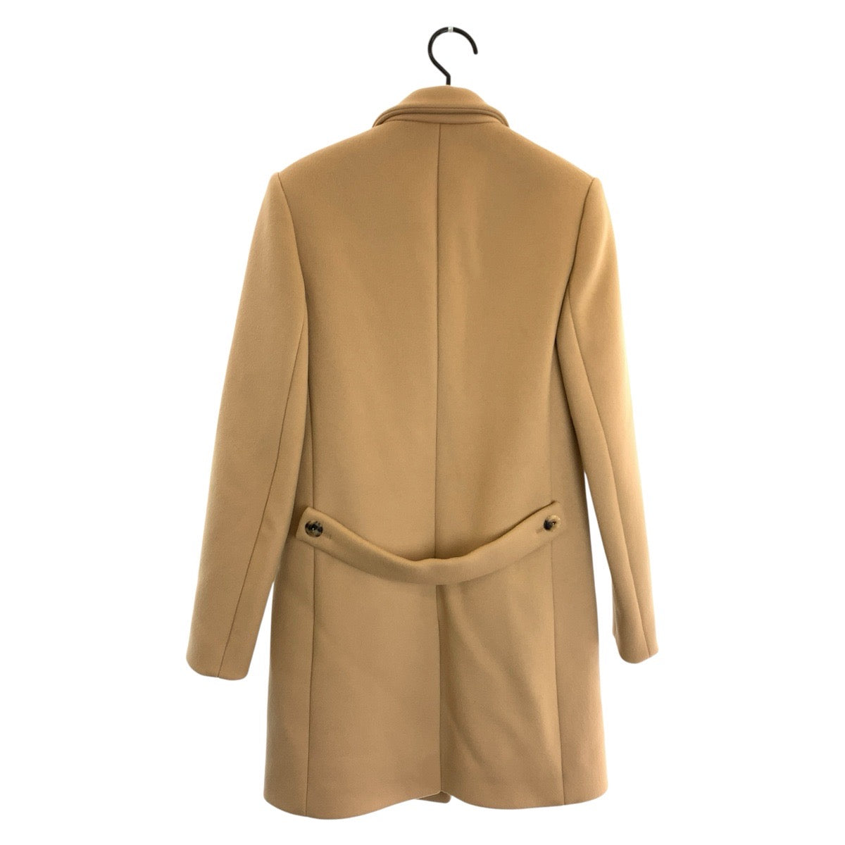26121
BALENCIAGA バレンシアガ サイズ38 ベージュ ウール / アセテート / レーヨン コート チェスターコート レディース A56