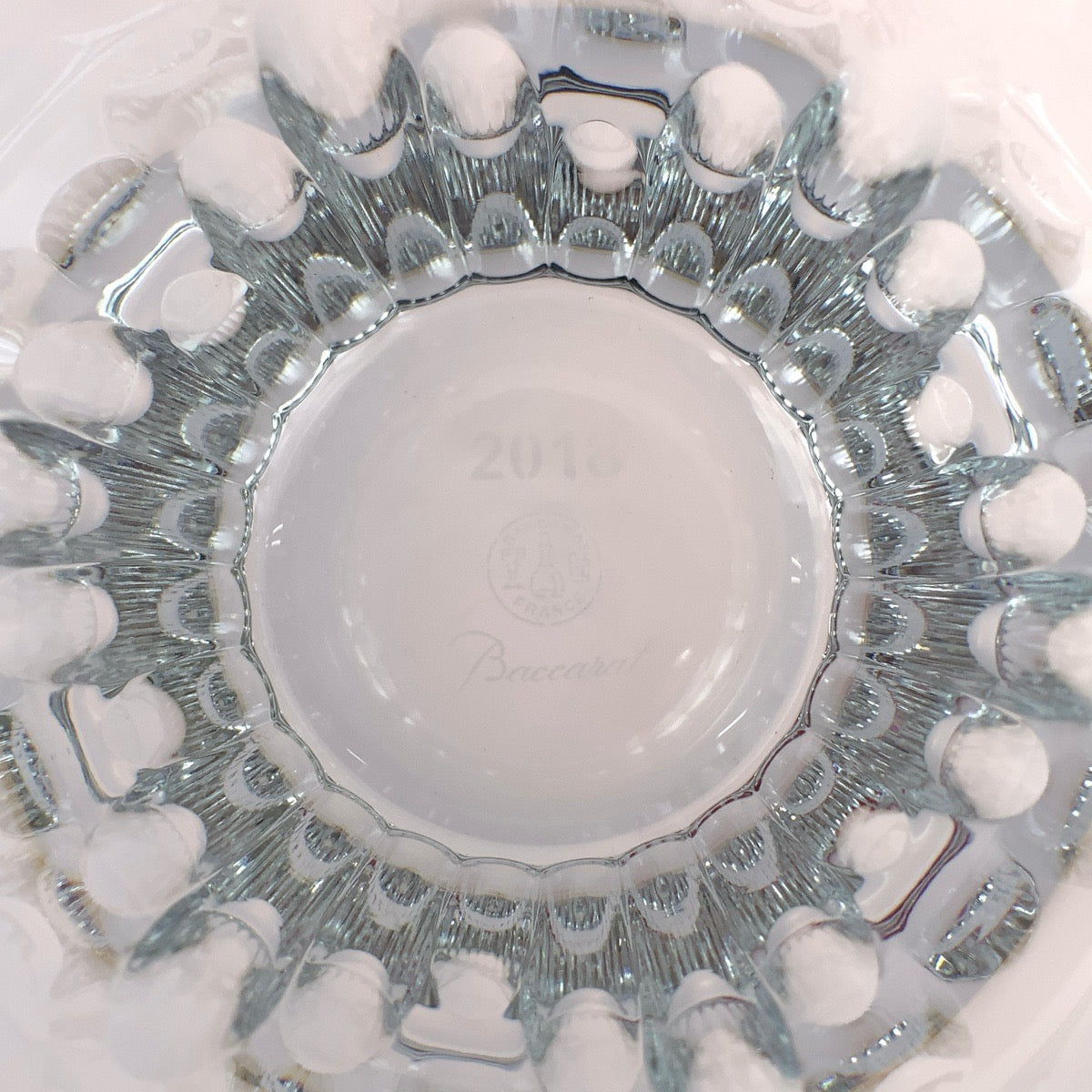 26130
Baccarat バカラ フィオラ カットライン クリア ガラス グラス ロックグラス ペアグラス 2018刻印 レディース SA10
