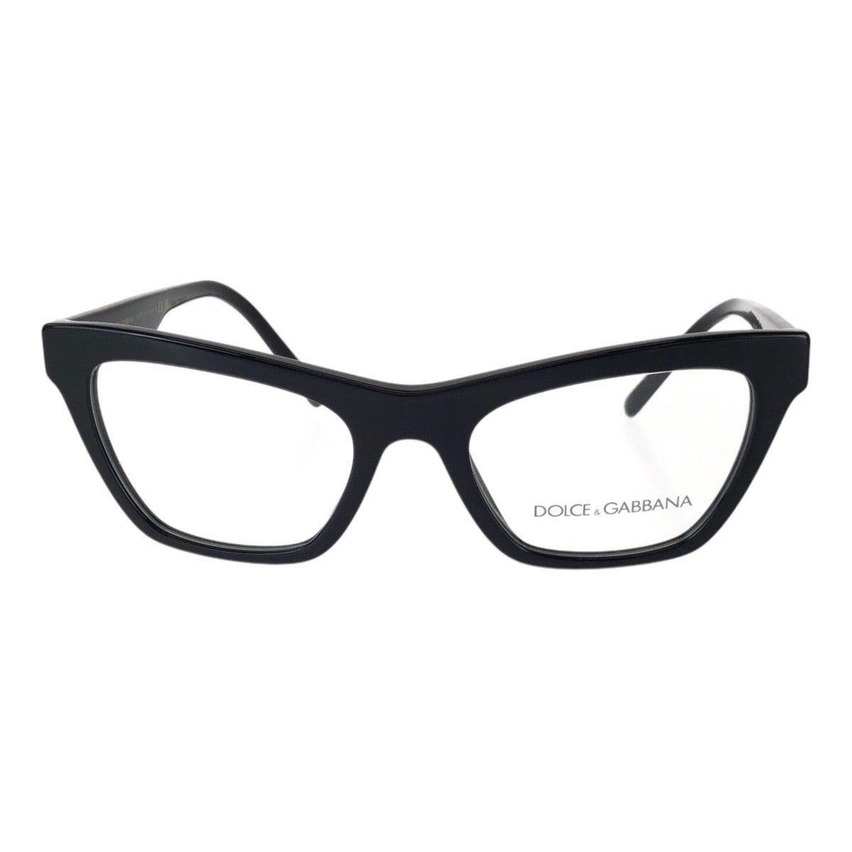 26133
DOLCE&GABBANA ドルチェアンドガッバーナ DGエッセンシャル サイズ51□19 ブラック 黒 ゴールド金具 メタル / プラスチック DG3359 501 メガネ レディース S13