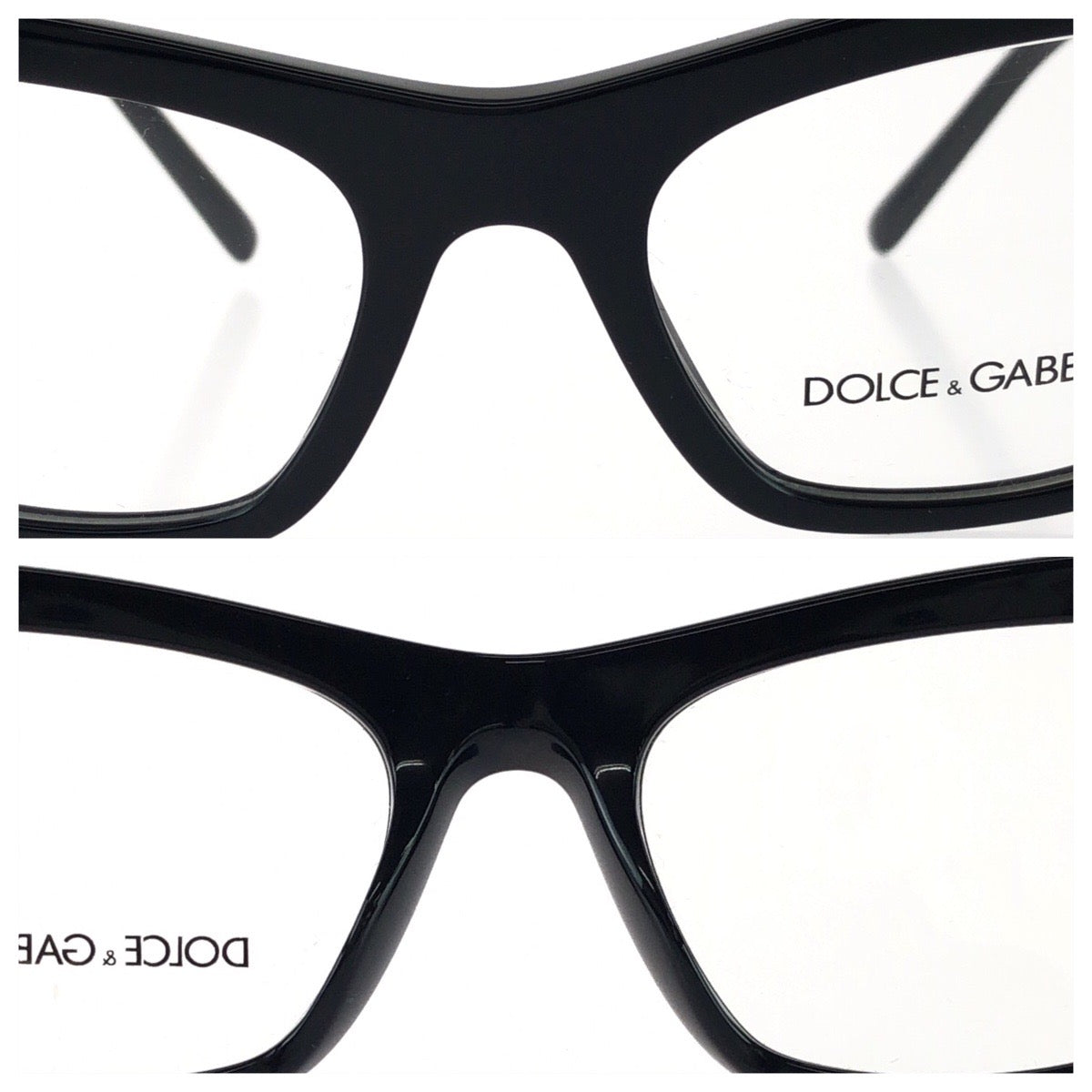 26133
DOLCE&GABBANA ドルチェアンドガッバーナ DGエッセンシャル サイズ51□19 ブラック 黒 ゴールド金具 メタル / プラスチック DG3359 501 メガネ レディース S13