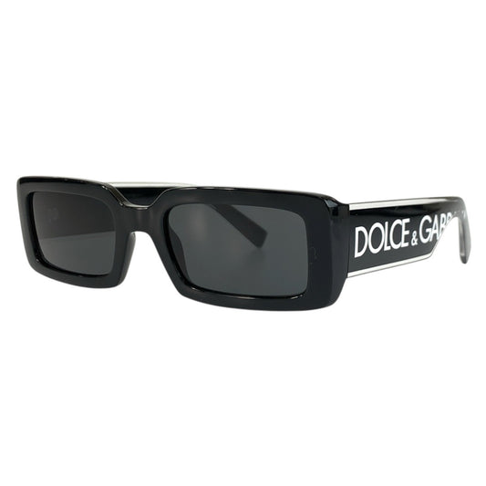 26136
DOLCE&GABBANA ドルチェアンドガッバーナ ブラック 黒 プラスチック DG6187 501/87 53▫︎20 145 3N A サングラス スクエア メンズ S14