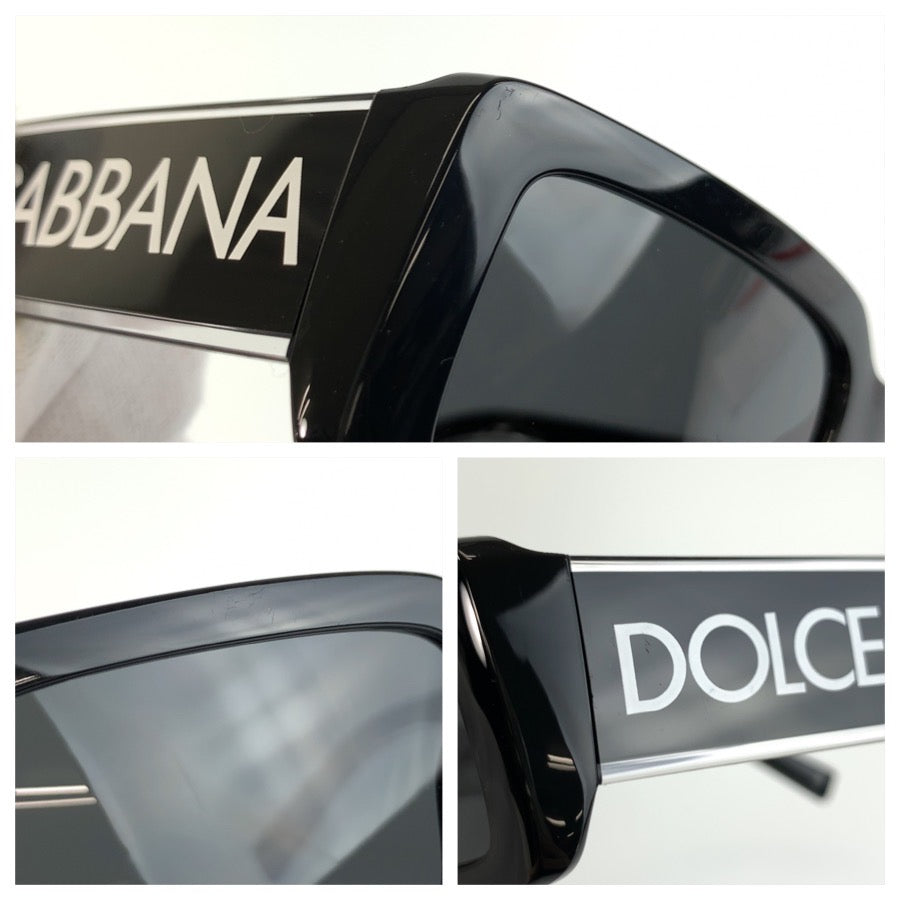 26136
DOLCE&GABBANA ドルチェアンドガッバーナ ブラック 黒 プラスチック DG6187 501/87 53▫︎20 145 3N A サングラス スクエア メンズ S14
