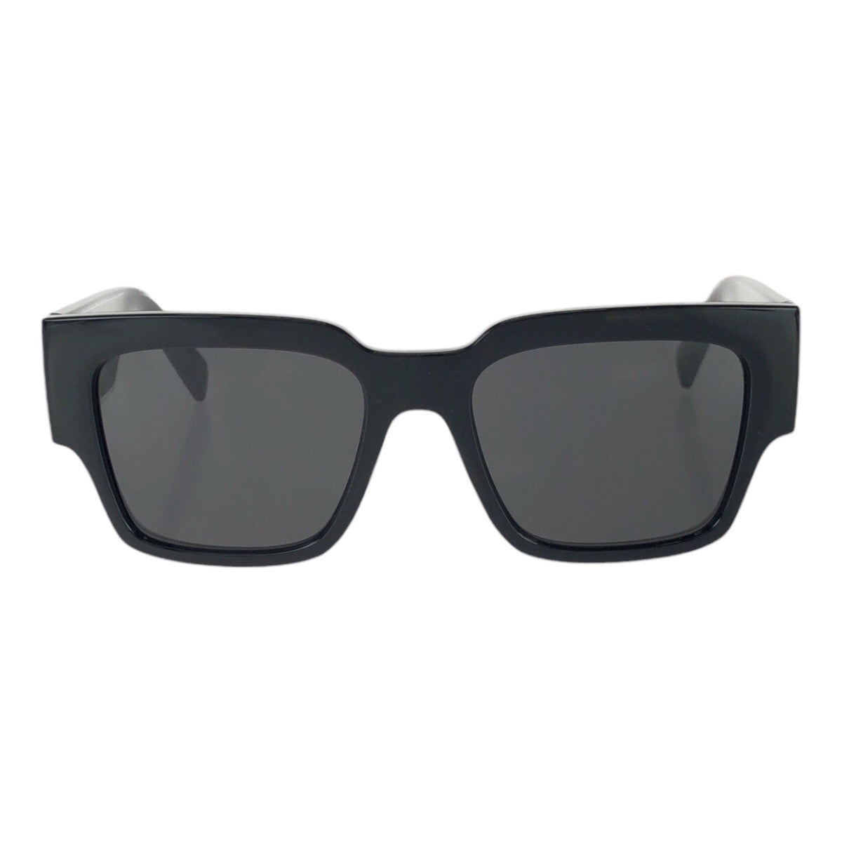 26137
DOLCE&GABBANA ドルチェアンドガッバーナ DGエラスティック サイズ 52□18 ブラック 黒 シルバー金具 プラスチック DG6184 501/87 サングラス 男女兼用 スクエア メンズ S14