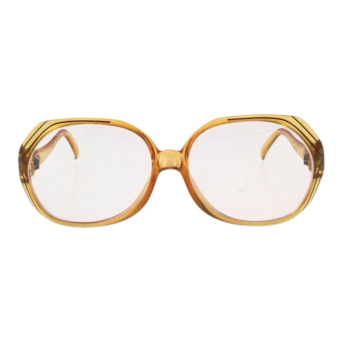 26139
Christian Dior クリスチャンディオール ヴィンテージ オプチル サイズ52□14 オレンジ シルバー金具 プラスチック 2035-30 サングラス フレームのみ オーバル レディース AB10