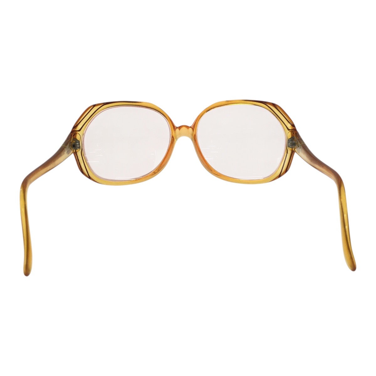 26139
Christian Dior クリスチャンディオール ヴィンテージ オプチル サイズ52□14 オレンジ シルバー金具 プラスチック 2035-30 サングラス フレームのみ オーバル レディース AB10