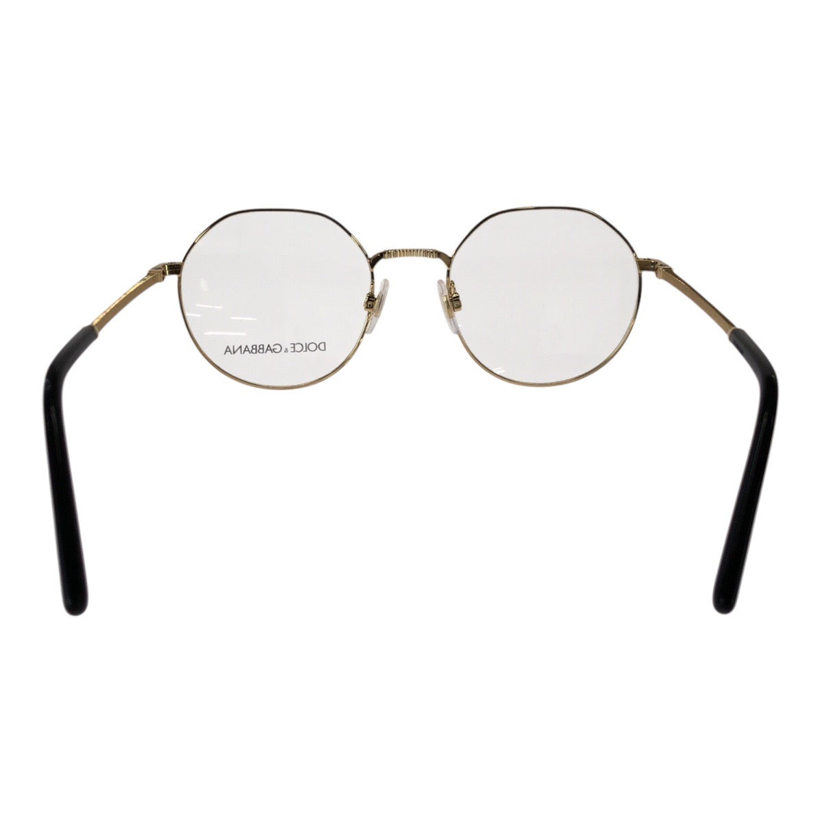 26141
DOLCE&GABBANA ドルチェアンドガッバーナ Essential パント サイズ 52□21 ブラック 黒 ゴールド金具 メタル / プラスチック DG1344 メガネ 伊達メガネ 男女兼用 メンズ S13