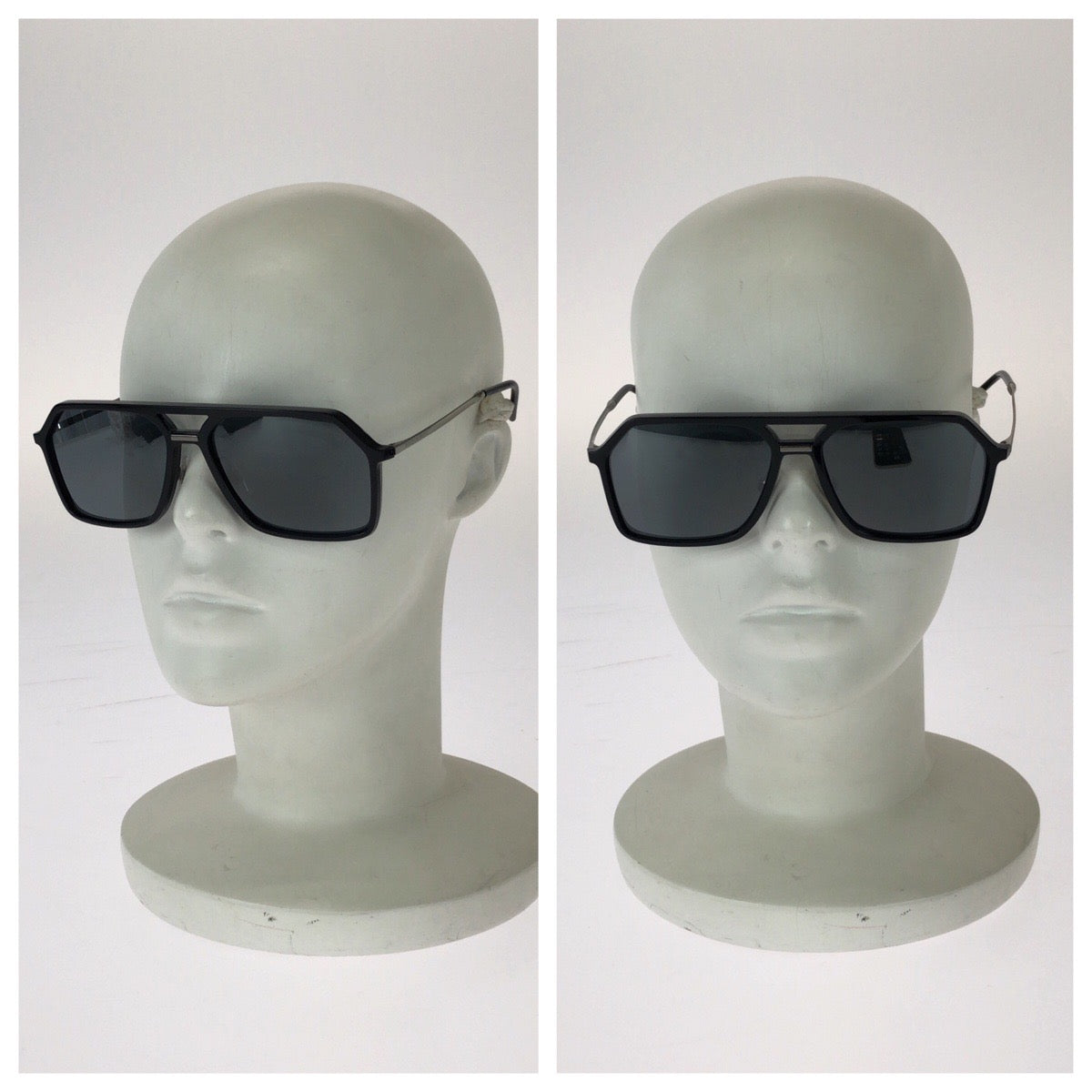 26144
DOLCE&GABBANA ドルチェアンドガッバーナ サイズ59□16 ブラック 黒 シルバー金具 プラスチック / メタル DG6196 501/6G サングラス 男女兼用 スクエア メンズ SA13