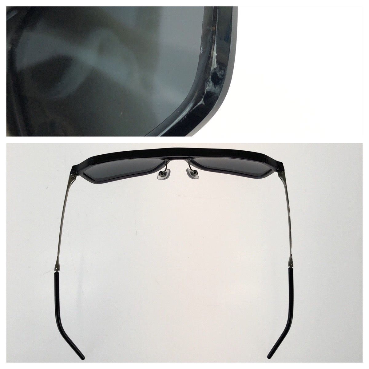 26144
DOLCE&GABBANA ドルチェアンドガッバーナ サイズ59□16 ブラック 黒 シルバー金具 プラスチック / メタル DG6196 501/6G サングラス 男女兼用 スクエア メンズ SA13
