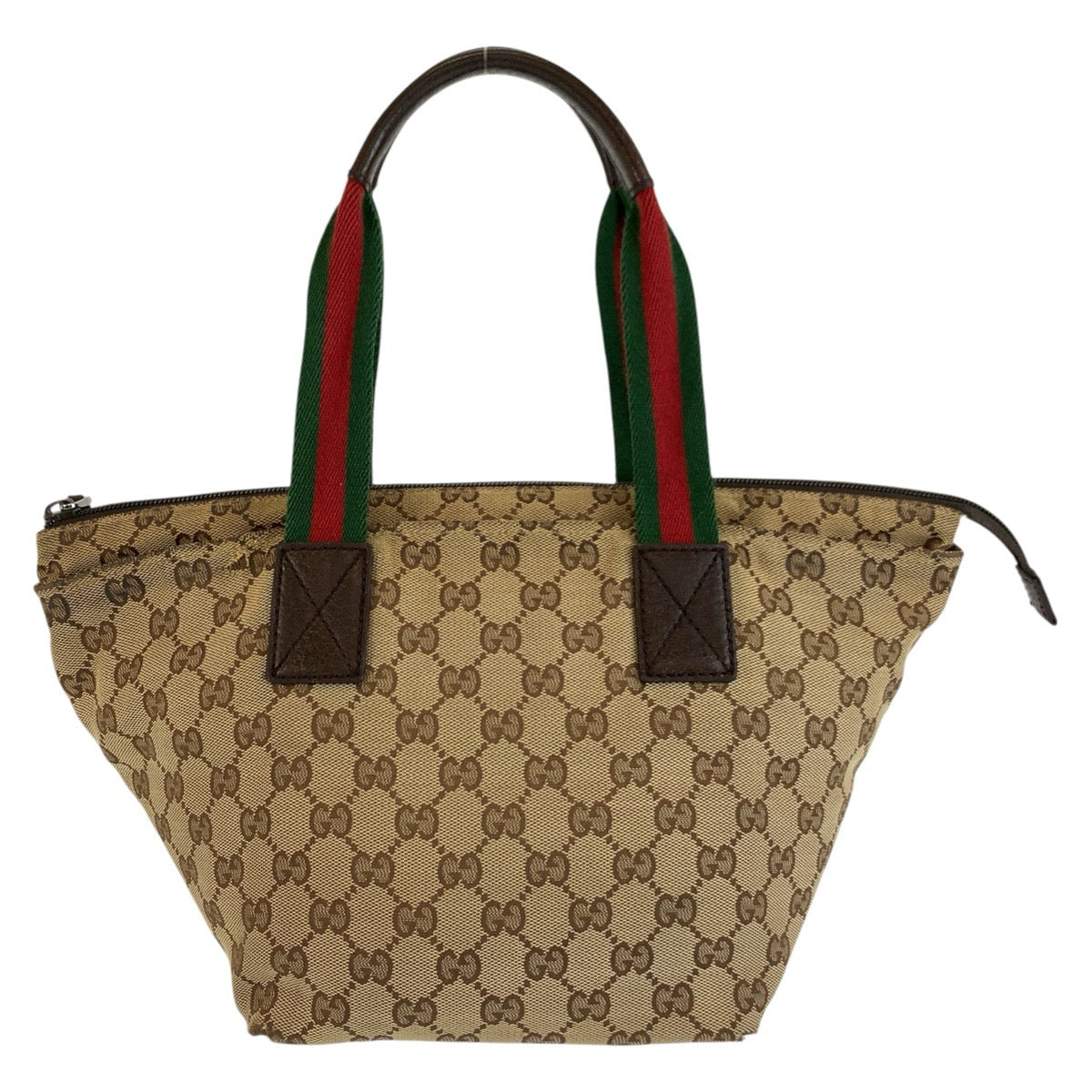 26148
GUCCI グッチ シェリーライン ベージュ ブラウン GGキャンバス 131228 トートバッグ ハンドバッグ レディース B28